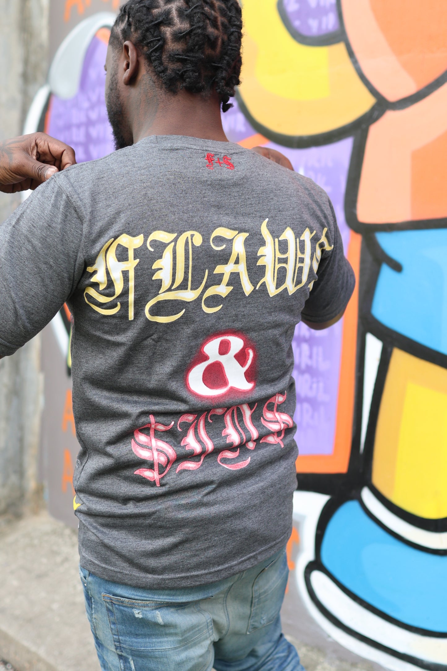 SS1 Grey “Flawed $inner” Tee