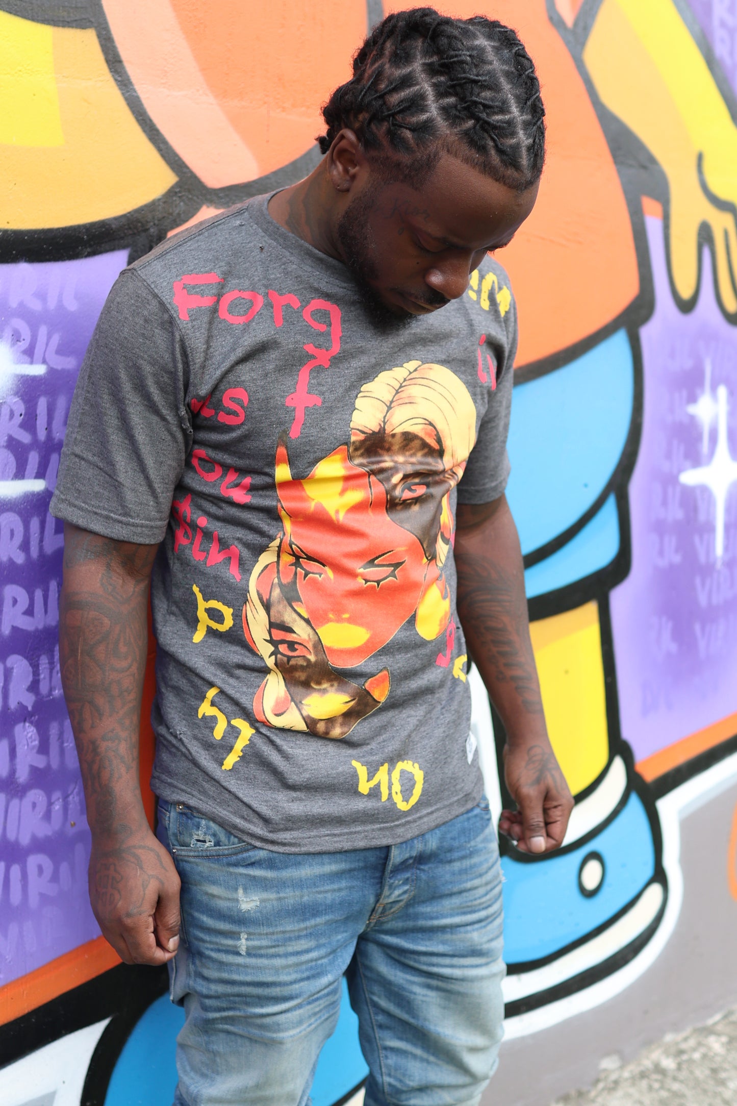 SS1 Grey “Flawed $inner” Tee
